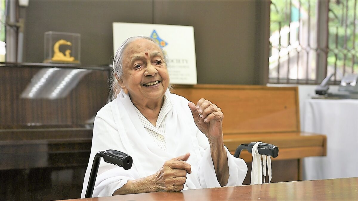 Mother Managalam of The Pure Life Society Malaysia.